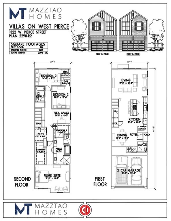 1322 2 PIERCE Street, Houston, Texas 77019, 3 Bedrooms Bedrooms, 11 Rooms Rooms,2 BathroomsBathrooms,Single-family,For Sale,PIERCE,20858400