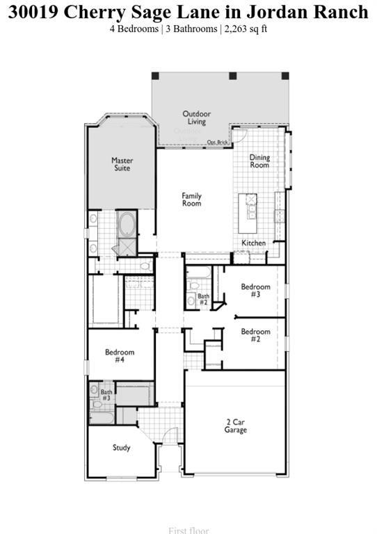 30019 1 Cherry Sage Lane, Fulshear, Texas 77423, 4 Bedrooms Bedrooms, 4 Rooms Rooms,3 BathroomsBathrooms,Single-family,For Sale,Cherry Sage,57275007