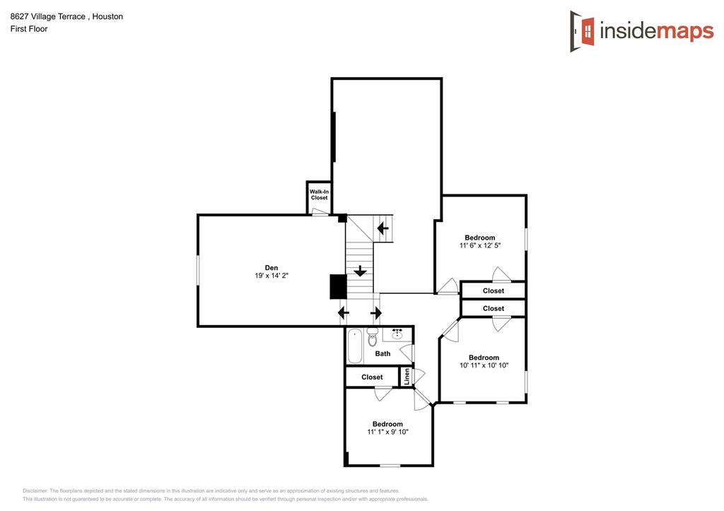 8627 2 Village Terrace, Houston, Texas 77040, 4 Bedrooms Bedrooms, 4 Rooms Rooms,2 BathroomsBathrooms,Single-family,For Sale,Village,13261327