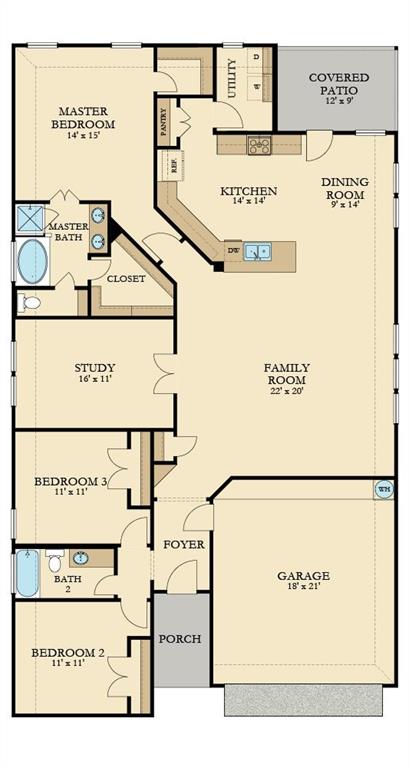 3052 2 Newcastle Crest Lane, Dickinson, Texas 77539, 3 Bedrooms Bedrooms, 7 Rooms Rooms,2 BathroomsBathrooms,Single-family,For Sale,Newcastle Crest,53384838