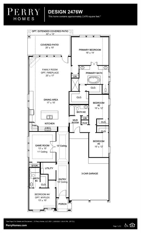 14811 1 Cherry Brick Drive, Conroe, Texas 77302, 4 Bedrooms Bedrooms, 7 Rooms Rooms,3 BathroomsBathrooms,Single-family,For Sale,Cherry Brick,88522373