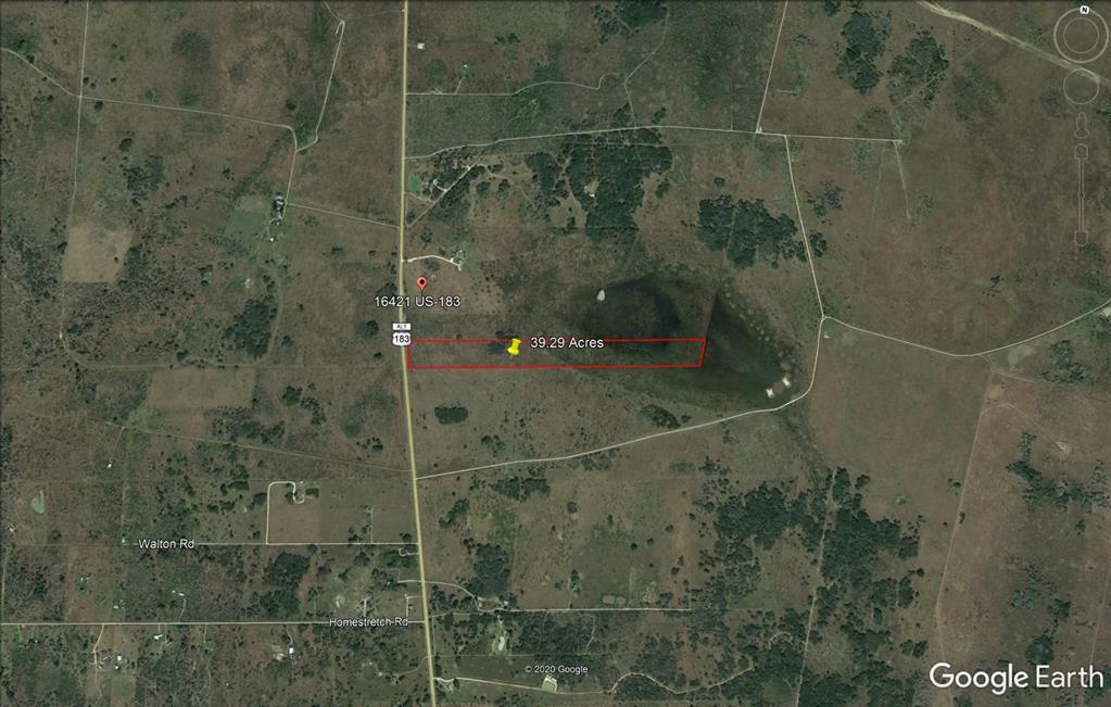 If you've been looking for the perfect hunting and recreation property. THIS IS IT! 39.26 acres located between Goliad County and Refugio County on Highway 183 South, approximately 16 miles from Goliad. This property is .8 miles deep and surrounded by very large ranches that are all low fenced. This area is prime deer hunting country with a wetland area at the rear of the property. The wetland area is great for duck hunting. All deer blinds and accessories will convey to buyers. No minerals to convey, surface only. Call now because this property will not last long!!!