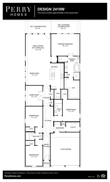 10914 1 Brush Footed Street, Cypress, Texas 77433, 4 Bedrooms Bedrooms, 7 Rooms Rooms,3 BathroomsBathrooms,Single-family,For Sale,Brush Footed,32663941