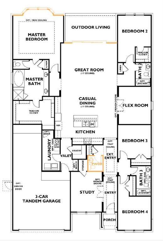 4319 1 Limestone Terrace Drive, Manvel, Texas 77578, 4 Bedrooms Bedrooms, 9 Rooms Rooms,3 BathroomsBathrooms,Single-family,For Sale,Limestone Terrace,77711710
