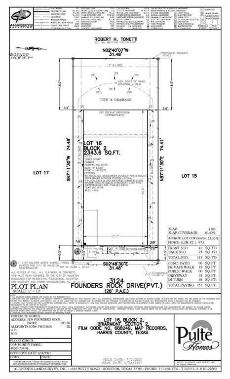 3124 3 Founders Rock Drive, Houston, Texas 77063, 3 Bedrooms Bedrooms, 5 Rooms Rooms,2 BathroomsBathrooms,Single-family,For Sale,Founders Rock,4776234