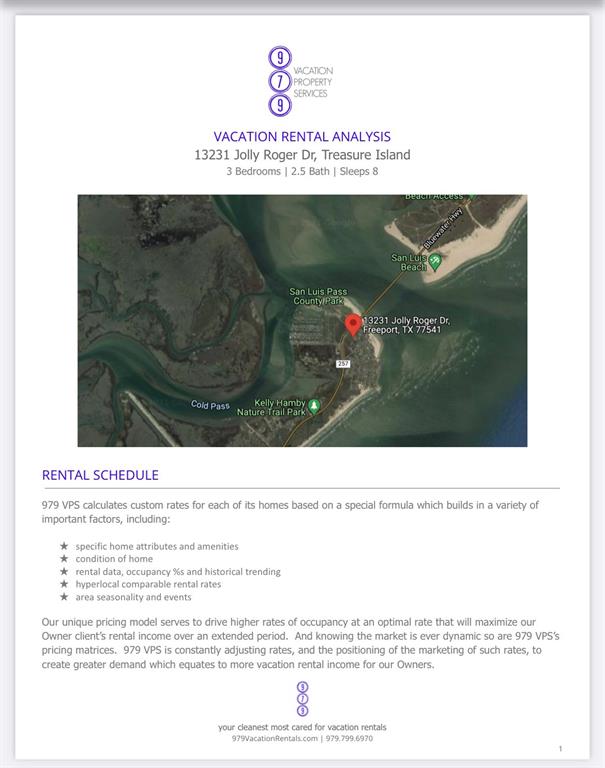 13231 2 Jolly Roger Drive, Freeport, Texas 77541, 3 Bedrooms Bedrooms, 3 Rooms Rooms,2 BathroomsBathrooms,Single-family,For Sale,Jolly Roger,89073428