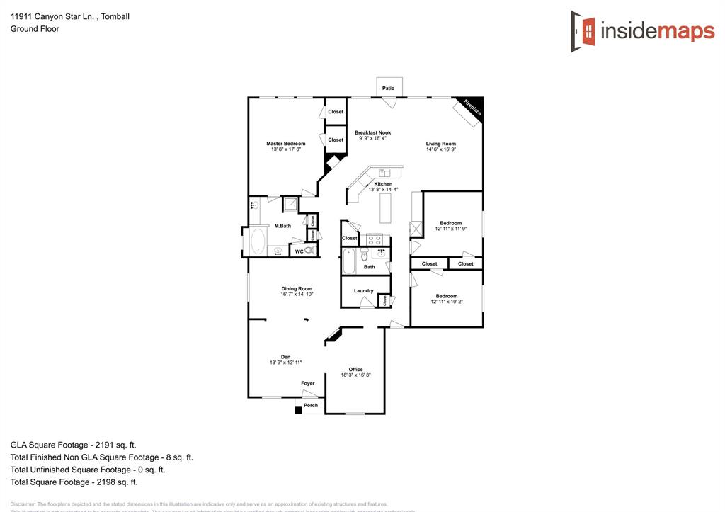 11911 1 Canyon Star Lane, Tomball, Texas 77377, 3 Bedrooms Bedrooms, 3 Rooms Rooms,2 BathroomsBathrooms,Single-family,For Sale,Canyon Star,86763954