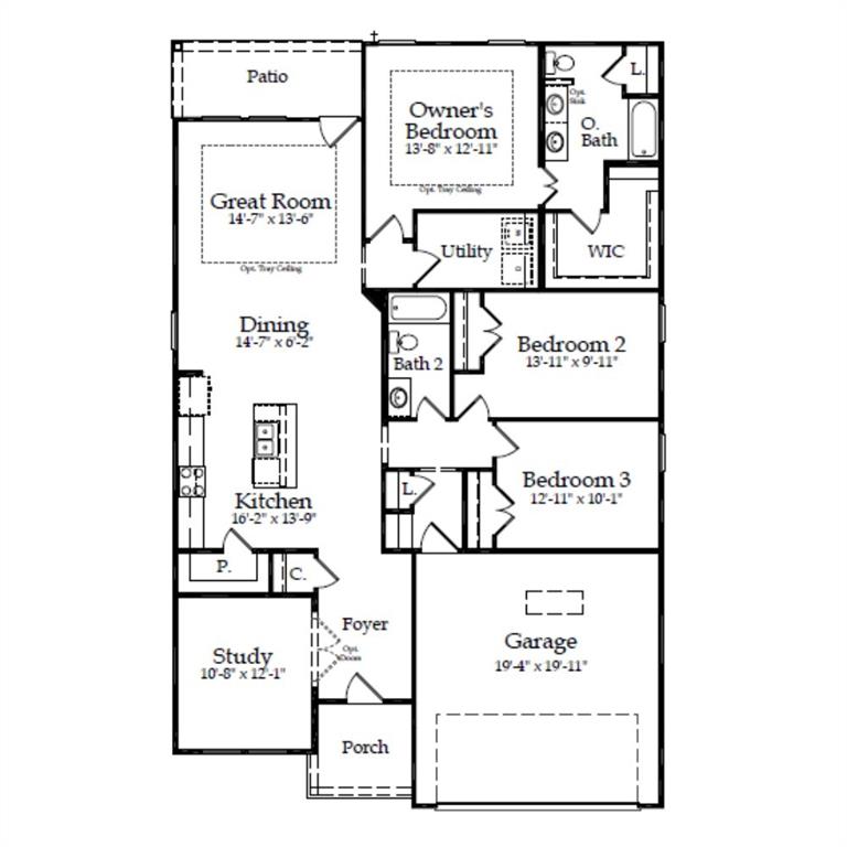 31330 1 Black Forest Crossing, Fulshear, Texas 77441, 3 Bedrooms Bedrooms, 6 Rooms Rooms,2 BathroomsBathrooms,Single-family,For Sale,Black Forest,86352436