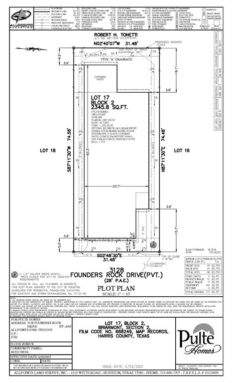 3128 2 Founders Rock Drive, Houston, Texas 77063, 3 Bedrooms Bedrooms, 5 Rooms Rooms,2 BathroomsBathrooms,Single-family,For Sale,Founders Rock,97970674