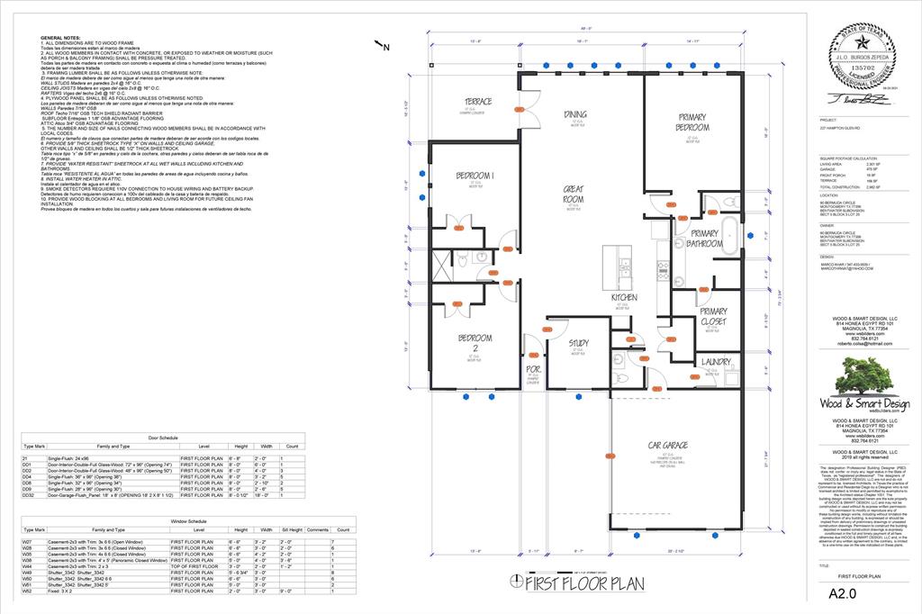 227 1 Hampton Glen Road, Montgomery, Texas 77356, 3 Bedrooms Bedrooms, 6 Rooms Rooms,2 BathroomsBathrooms,Single-family,For Sale,Hampton Glen,61315125