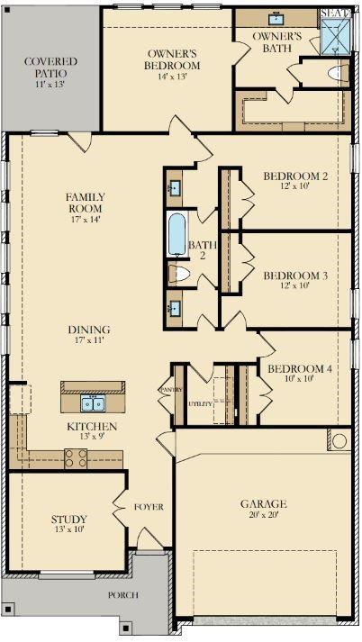 17019 1 Westmoreland Promenade Place, Hockley, Texas 77447, 4 Bedrooms Bedrooms, 8 Rooms Rooms,2 BathroomsBathrooms,Single-family,For Sale,Westmoreland Promenade,6671336