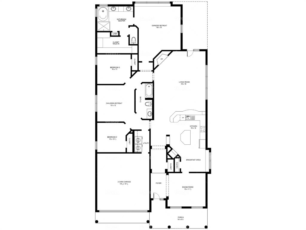 15803 1 Tylermont Drive, Cypress, Texas 77429, 3 Bedrooms Bedrooms, 6 Rooms Rooms,2 BathroomsBathrooms,Single-family,For Sale,Tylermont,58621196