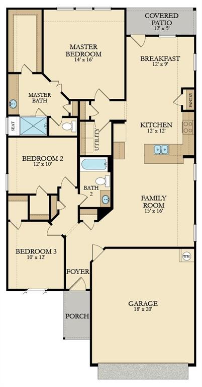 5415 1 Tourmaline Way, Brookshire, Texas 77423, 3 Bedrooms Bedrooms, 6 Rooms Rooms,2 BathroomsBathrooms,Single-family,For Sale,Tourmaline,25414492