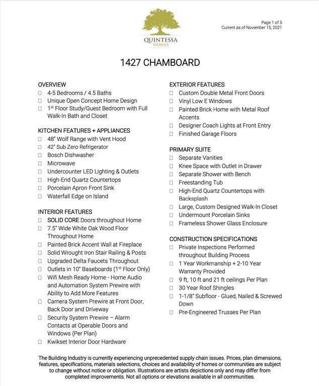 1427 2 Chamboard Lane, Houston, Texas 77018, 4 Bedrooms Bedrooms, 9 Rooms Rooms,4 BathroomsBathrooms,Single-family,For Sale,Chamboard,67713761