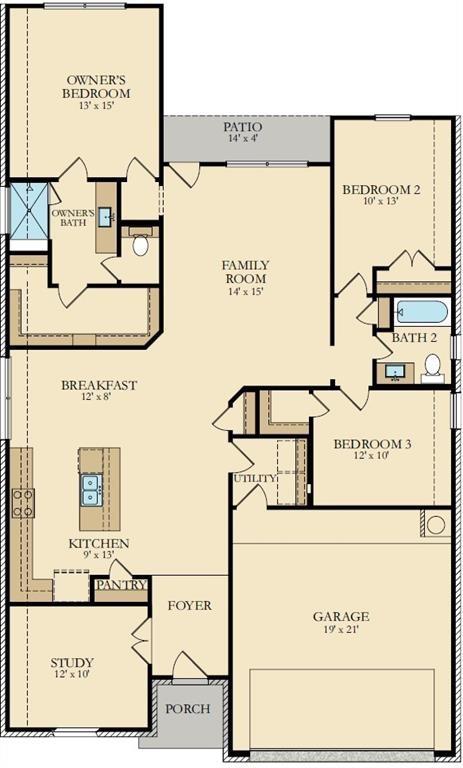 17018 1 Westmoreland Promenade Place, Hockley, Texas 77447, 3 Bedrooms Bedrooms, 7 Rooms Rooms,2 BathroomsBathrooms,Single-family,For Sale,Westmoreland Promenade,47082775