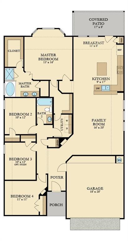 6052 1 Heritage Creek Lane, Conroe, Texas 77304, 4 Bedrooms Bedrooms, 8 Rooms Rooms,2 BathroomsBathrooms,Single-family,For Sale,Heritage Creek Lane,33219036