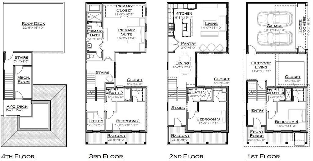 1136 4 16th Street, Houston, Texas 77008, 4 Bedrooms Bedrooms, 7 Rooms Rooms,4 BathroomsBathrooms,Single-family,For Sale,16th,59641869