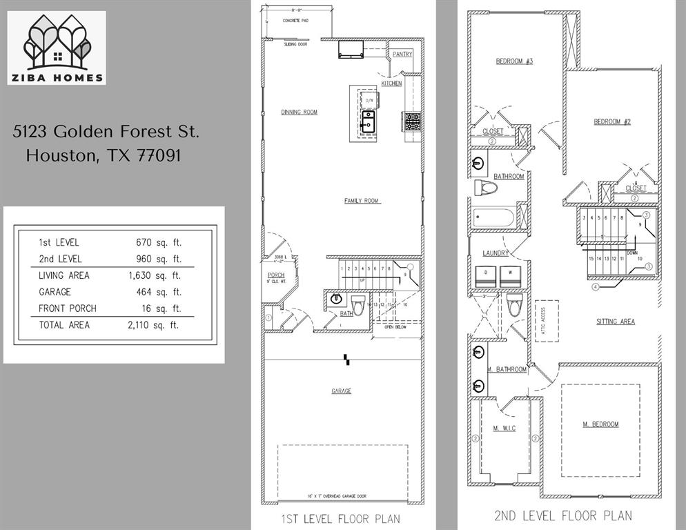 5123 2 Golden Forest Drive, Houston, Texas 77091, 3 Bedrooms Bedrooms, 7 Rooms Rooms,2 BathroomsBathrooms,Single-family,For Sale,Golden Forest,89221316