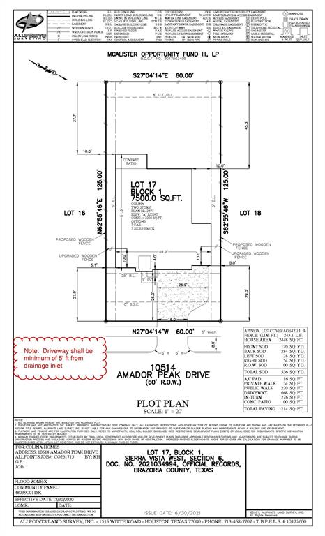 10514 2 Amador Peak Drive, Rosharon, Texas 77583, 4 Bedrooms Bedrooms, 7 Rooms Rooms,2 BathroomsBathrooms,Single-family,For Sale,Amador Peak,15552598