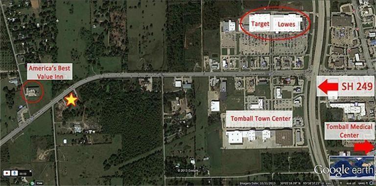 Located on FM 2920 / Waller-Tomball Rd approximately 1 mile west of Hwy 249; Across from Field’s Field Airport; Excellent Visibility; Approximately 234’ Frontage on FM 2920; Unrestricted Land; Easy access to Hwy 249 / Tomball Pkwy; Close proximity to numerous national retailers includingKohl’s, Academy, Marshall’s, Target, Lowe’s, Office Depot, PetSmart, Dollar Tree, Kroger, Specs, Boot Barn, Party City, Premier Cinemas, HEB and many more