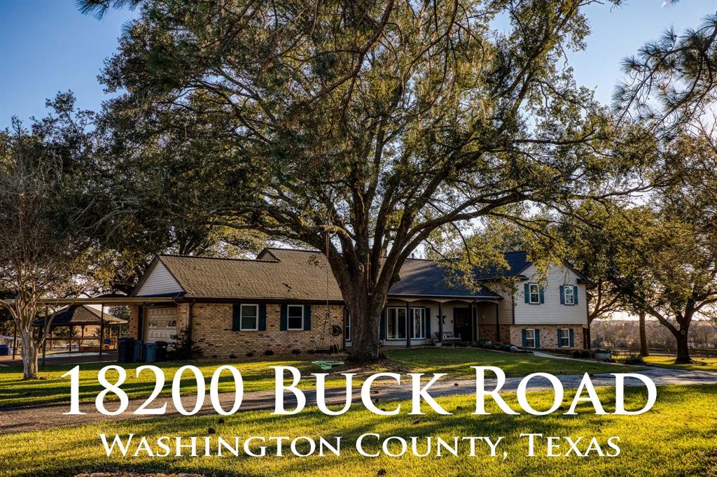 18200 Buck Road, Washington, TX 77880