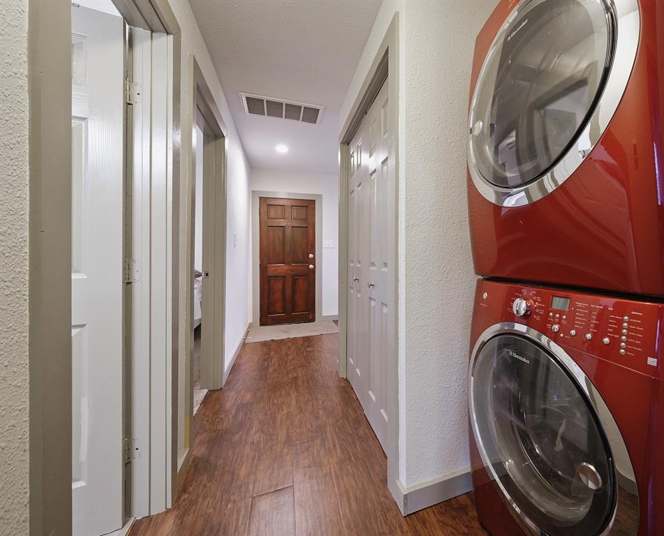 Laundry Nook and Hallway Closets for Extra Storage