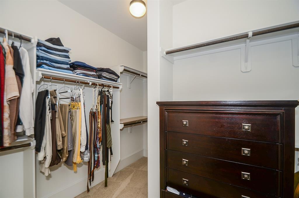 Large walk-in closet