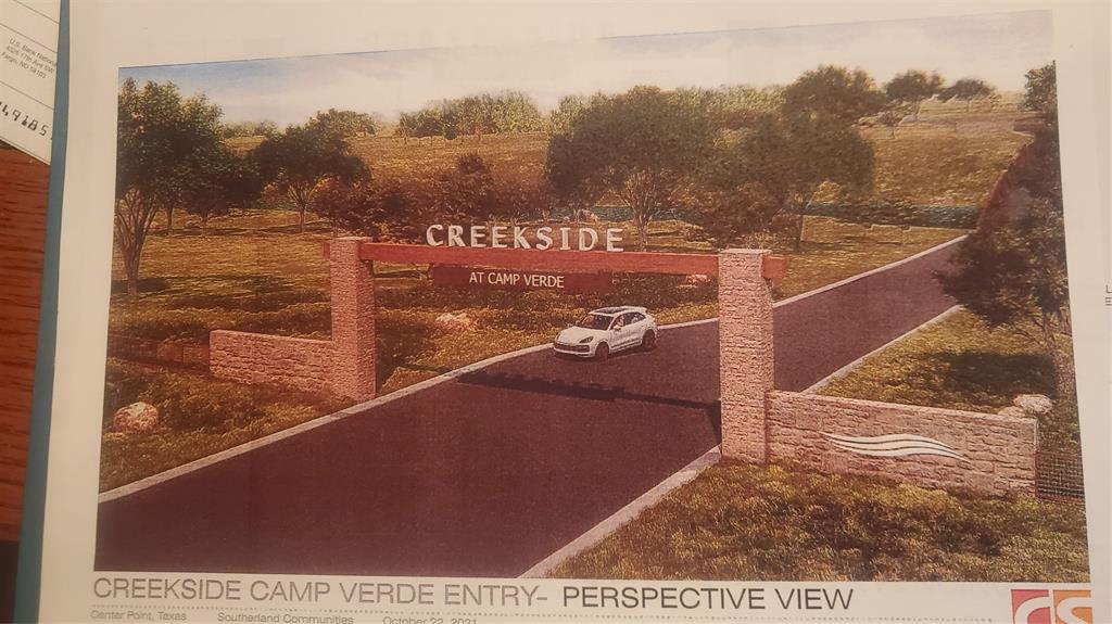 Depiction of anticipated $2.5 Million Dollar Entryway at Creekside of Camp Verde