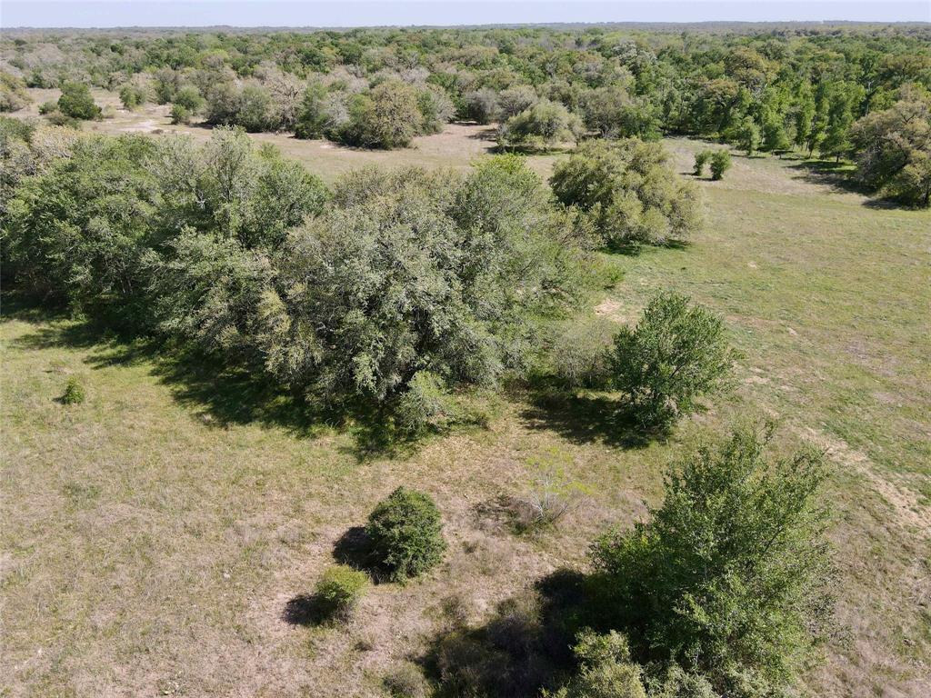 Special opportunity to purchase a 250 acres in Gonzales County. Large ranches in this area are few and far between.  Good mix of pasture and hardwoods. Century live oaks, elms, and post oaks cover the landscape. The terrain has a nice gentle roll with some good views of the surrounding countryside. Water features includes 2 ponds, and the Sulphur Branch Creek that dissects the property and provides great habitat for the wildlife.  Excellent perimeter fencing in place for livestock. Turkey, deer, and hogs call this ranch home.  10 minutes from I-10. 2,578 feet of road frontage with multiple building sites. Additional 377 acres is also available. Surface sale only, minerals will not convey. There is current oil and gas production and activity on the property.