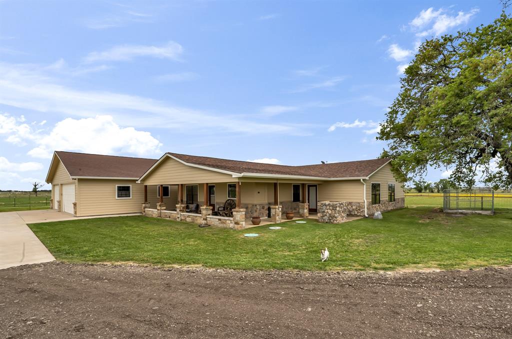 Hard to find acreage in Brazos County!! Relax in a 3/2 ranch style home that boasts granite counters, knotty alder cabinets, 2 living areas, outdoor kitchen, detached 3 car garage and much more. Outside there is plenty of room for your livestock or 4-H/FFA projects on the 15 acres of improved pastures.  There is also a 2 bedroom, 1.5 bath barndominium that is ideal for supplemental income or a mother-in-law suite that is not to close to the house.  The barn features 3 stalls, wash rack, tack room, boat/tractor storage, and two additional heated and cooled rooms that would make a great man-cave or office.  All this within 20 minutes from Bryan/College Station!