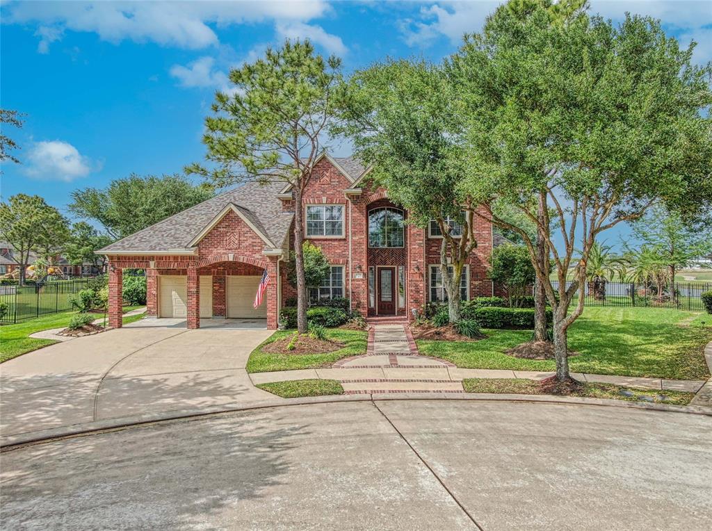 Beautiful 4 bedroom Home in Stone Gate community-home of the Houston National Golf Club! Close to Houston Outlets 290 and 99! Property holds a Founders Membership that can only be obtained from an existing member. Founders membership includes many amenities such as 20% off food purchases, Complimentary lockers, and 20% off guest fees to list a few. Property has a fantastic lake view on a premium lot on the golf course, Roof is only a year old. House has a pool and outdoor kitchen, fantastic media system throughout living room & media room. Water Heaters and A/C recently upgraded in 2020. Home comes with a monitored security system with break glass alarms. Property has never flooded. Call to schedule a showing today!