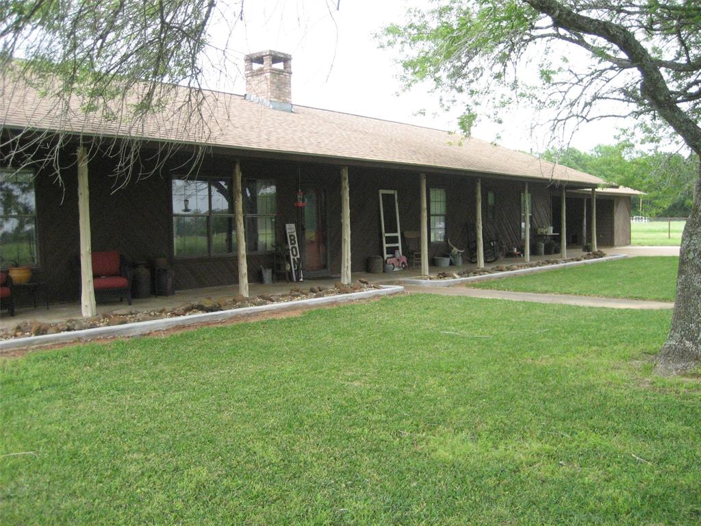 BEAUTIFUL COUNTRY SETTING ON THIS 17 ACRE PROPERTY MINUTES FROM CROCKETT. THREE BEDROOM THREE BATH RANCH STYLE HOME FEATURING AN OFFICE/STUDY/4TH BEDROOM.FORMAL DINING WITH BEAUTIFUL BUILT-IN CABINETS. OPEN KITCHEN WITH ISLAND WORK AREA, FARMHOUSE SINK, AND STAINLESS APPLIANCES. LARGE FAMILY ROOM WITH STONE WRAPPED WOOD-BURING FIREPLACE. THE REMAINING TWO BEDROOMS SHARE A SPACIOUS BATHROOM WITH EACH ROOM HAVING THEIR OWN VANITY AND TOILETS. A SUNROOM COMPLETE WITH EAT FROM THE KITCHEN BAR AREA OVERLOOKING THE BEAUTIFUL BACKYARD AND COVERED PATIO. OUTSIDE LARGE OAKS SHADE THE FRONT AND BACK YARDS. THE IMPROVED PASTURES ARE COMPLETELY FENCED CROSSFENCED WITH PIPE FENCING. RECENTLY CONSTRUCTED 80X40 METAL BUILDING ON SLAB COMPLETE WITH 5 ROLL UP DOORS, LARGE AIR COMPRESSER AND WORK TABLES. 24X90 COVERED EQUIPMENT SHED WITH TWO HORSE STALLS, TACK ROOM AND WASH RACK. IN ADDTION,15X12 ROOM FOR OFFICE/MAN CAVE,LABOR QUARTERS WITH BATH. 30X30 COVERED STORAGE AND 24X80 ADDITIONAL EQUIPMENT BARN