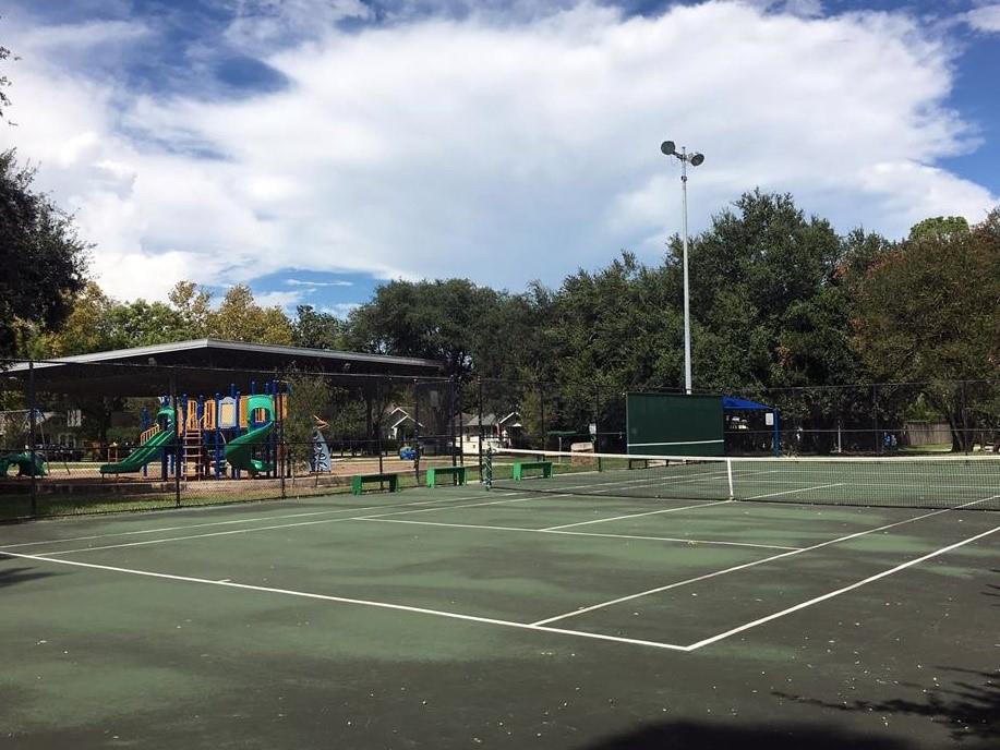 Located just a block away, Halbert Park features basketball & tennis courts and a playground.