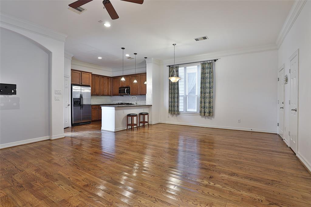 The home has beautiful hardwood floors in the living and dining area. The floors have been very well taken care of and are in superb condition.