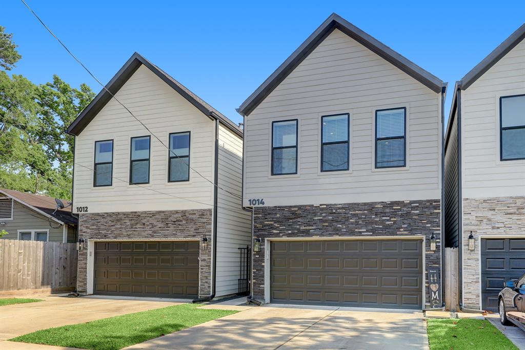 This stunning single family home in Shady Acres was built in 2019.  Enjoy off street parking for four vehicles between the attached garage and parking pad.