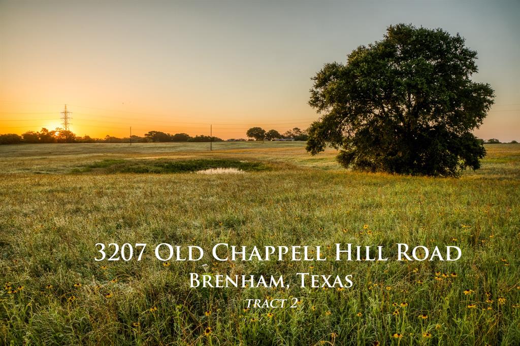 This property is in a prime location, only six minutes from downtown Brenham but still has country views. 12.05 acres featuring a build site hay meadow and a pond.

Offered as a full property (35.13000 acres) or separate tracts. - see attached map
Full property- 35.130000 acres
Tract 1- 11.025 acres
*Tract 2- 12.05 acres* 
Tract 3- 12.055 acres