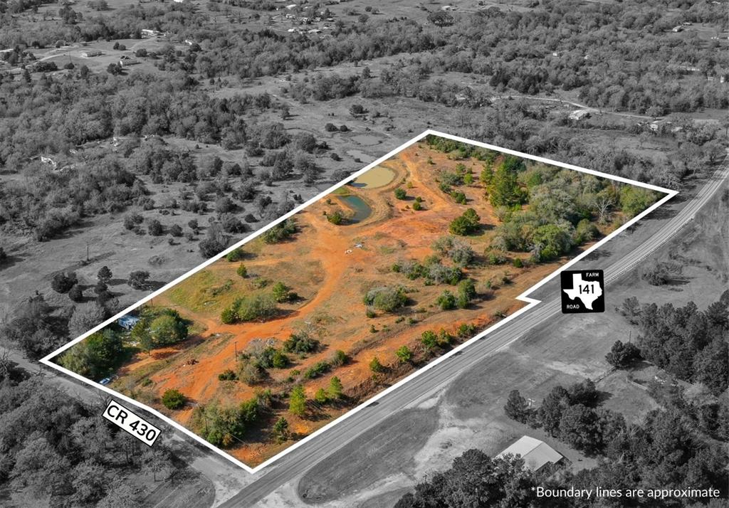 Located halfway between College Station and Austin, these 11.359 acres, with multiple large ponds, are unrestricted and Ag Exempt! The frontage of the property is dozed and a new pipe entrance has been installed off of CR 430. Electricity and water are available and there is clear land for new builds. Don't miss your opportunity to own this outdoor retreat, where you can get away and enjoy peace, quiet, and privacy. Additionally, enjoy fishing, boating, hiking, and camping only 30 minutes away at Lake Somerville.
