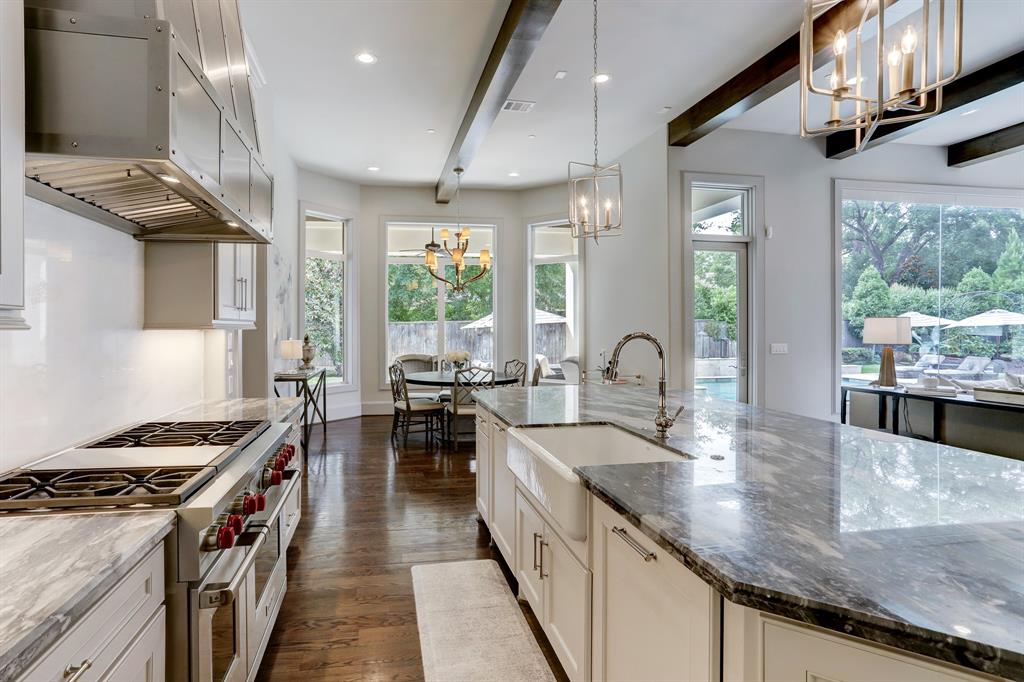 Another view of the kitchen looking into breakfast room