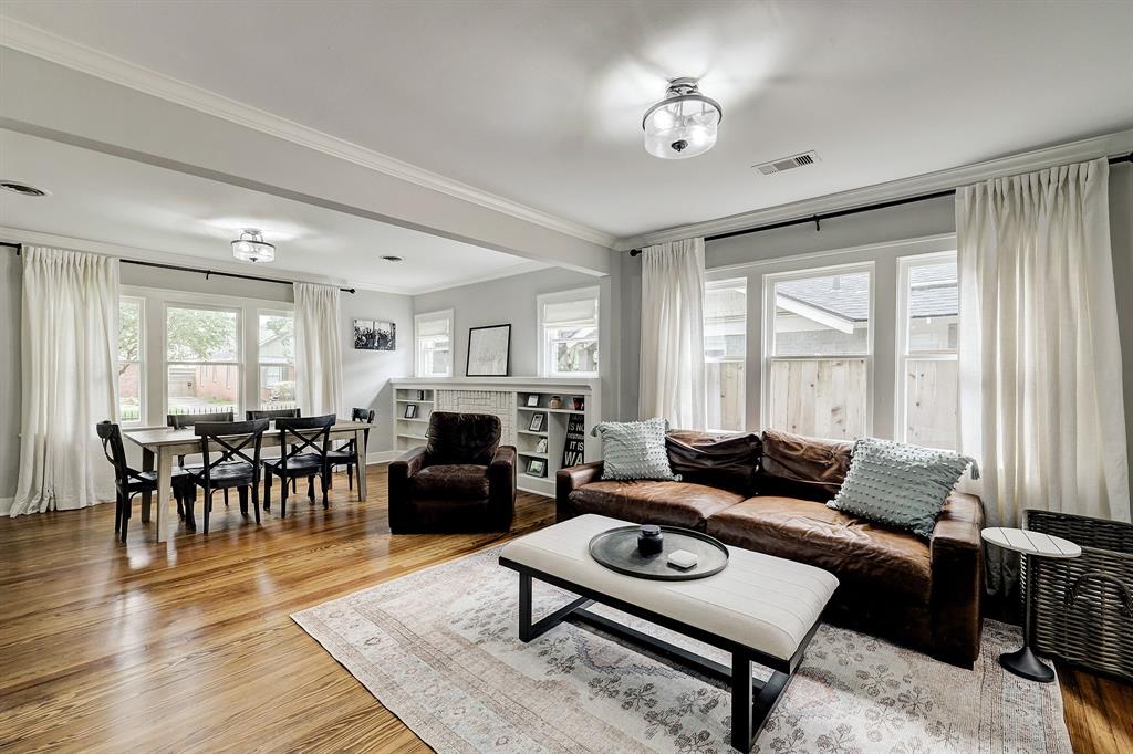 Neutral finishes and stunning hardwood floors are the palette of this gorgeous home!