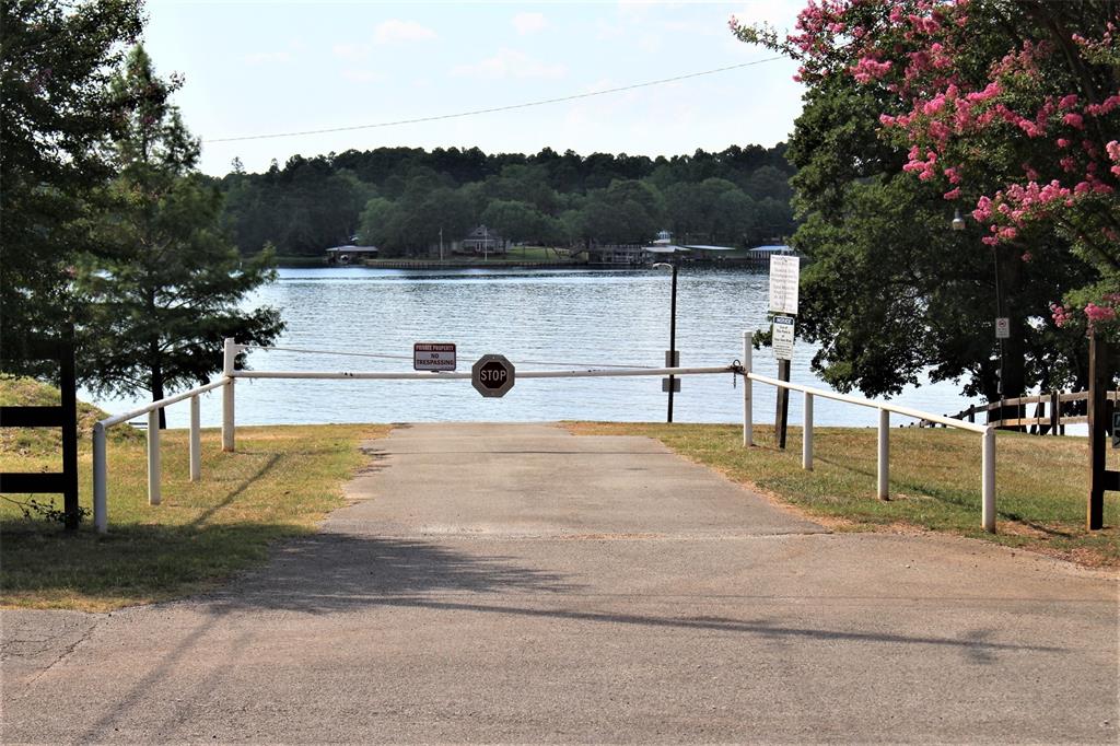 Tejas Shores property owners private boat ramp.
