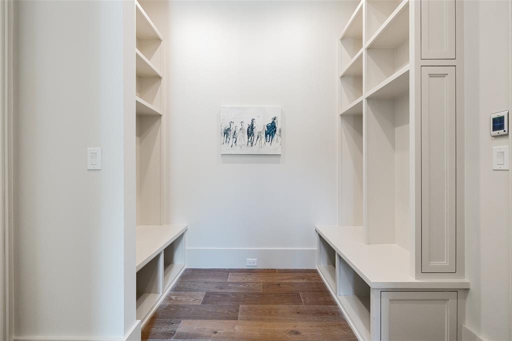 Double sided mudroom built-ins! (Previously completed home with nearly identical floor plan.)