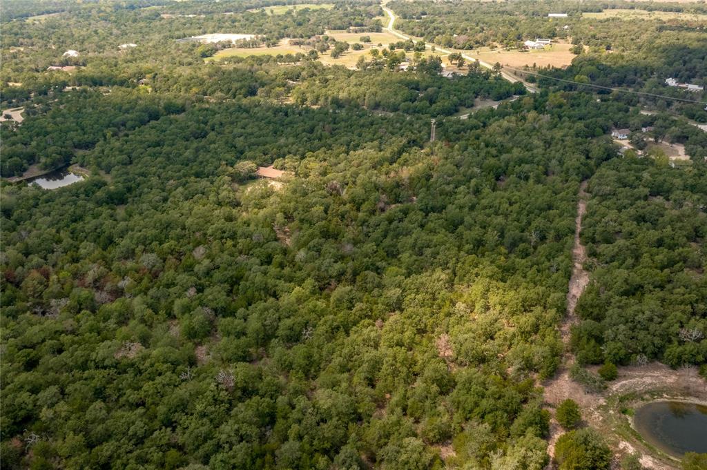 Aerial view of property
