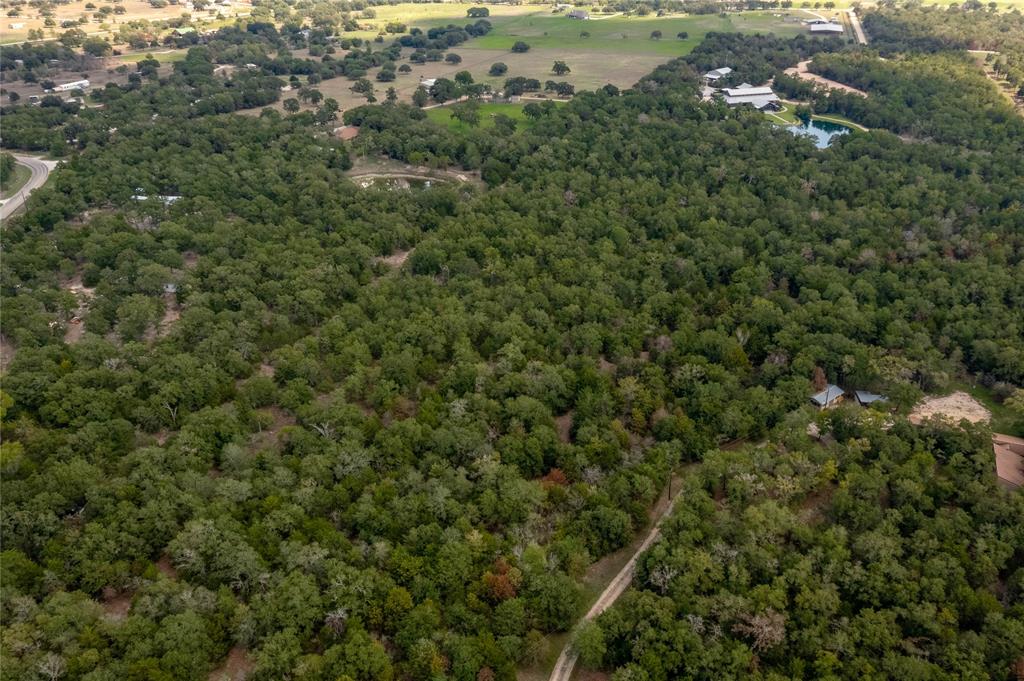 Heavily wooded