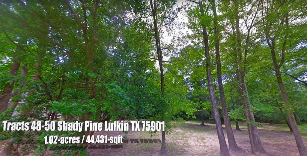 Tracts 48-50  Shady Pine Lufkin Texas 75901, Lufkin