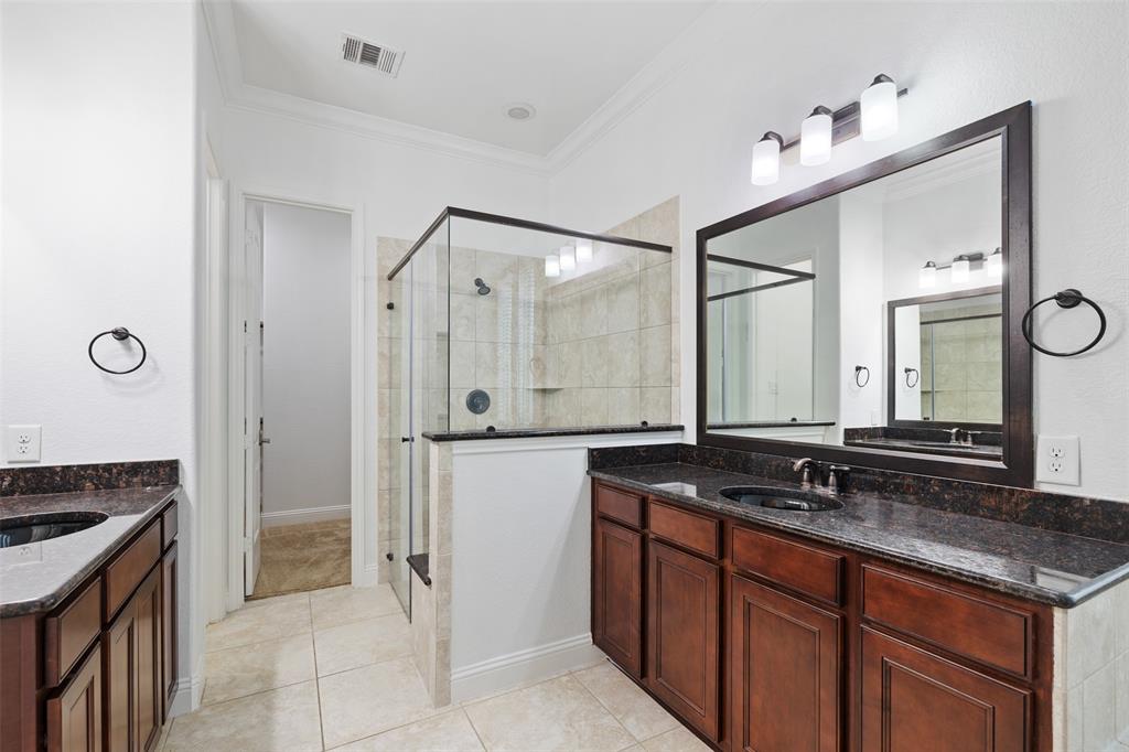 Dual Sinks and separate shower/bath
