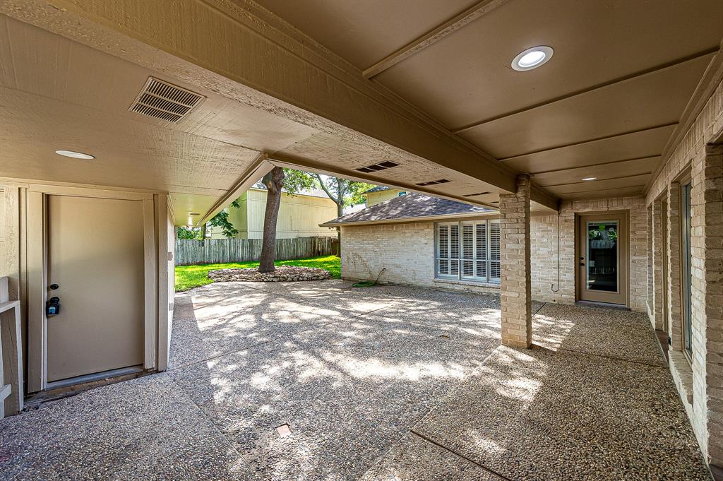 Expansive patio to enjoy the outdoors.