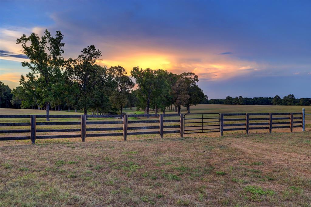 A view from the pavilion offering beautiful vistas and stunning sunsets!