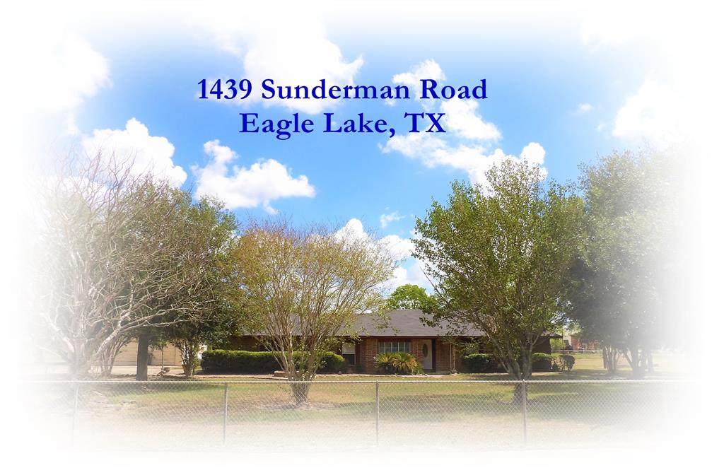 1439 Sunderman Road, Eagle Lake, TX 77434