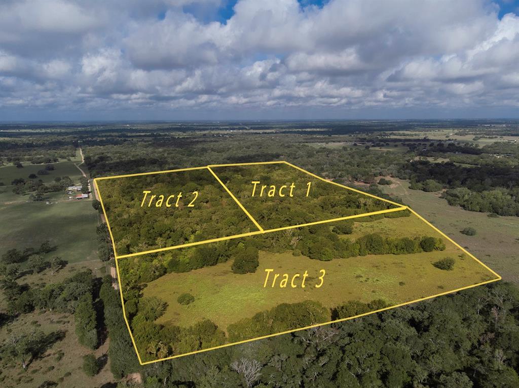 **Neighboring Tract 2 & Tract 3 are also for sale** With approximately 25 acres off of CR 132 in Lavaca County, this property features the perfect mix of native pastureland & dense woods for abundant wildlife to include deer and hogs. Property is Ag-exempt and in the Hallettsville ISD.  Electricity is available at road. Located 10 minutes E of Hallettsville & S of Hwy 90A, and a little over an hour west of Katy and within 2hrs of San Antonio & Austin. Only 10 minutes from Lavaca Medical Center & Walmart.  It is a MUST SEE!
