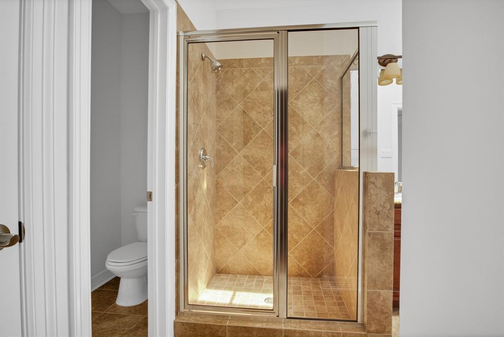 View of the Primary Bathroom Shower.